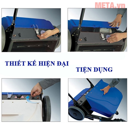 Xe quét rác đẩy tay Palada PD700