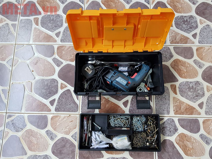 Thùng đồ nghề Tolsen 80201 (42cm x 23cm x 19cm)