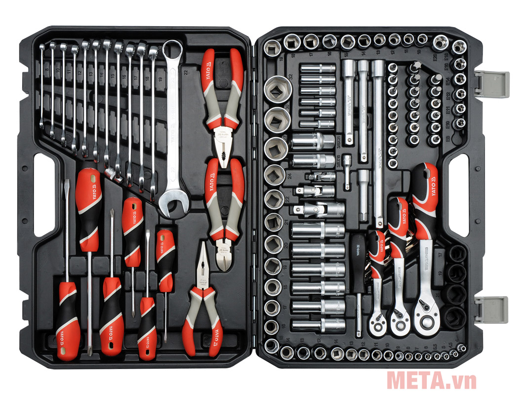 Bộ dụng cụ tổng hợp 129 chi tiết Yato YT-38881