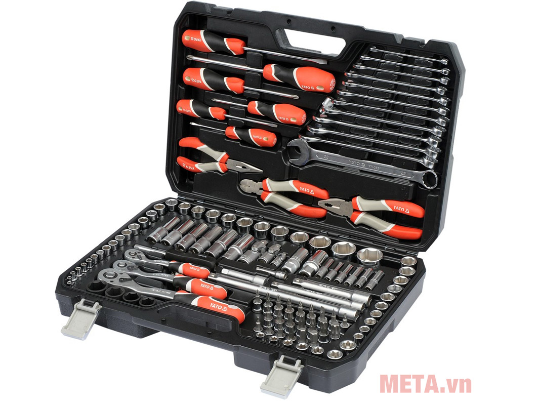 Bộ dụng cụ tổng hợp 129 chi tiết Yato YT-38881