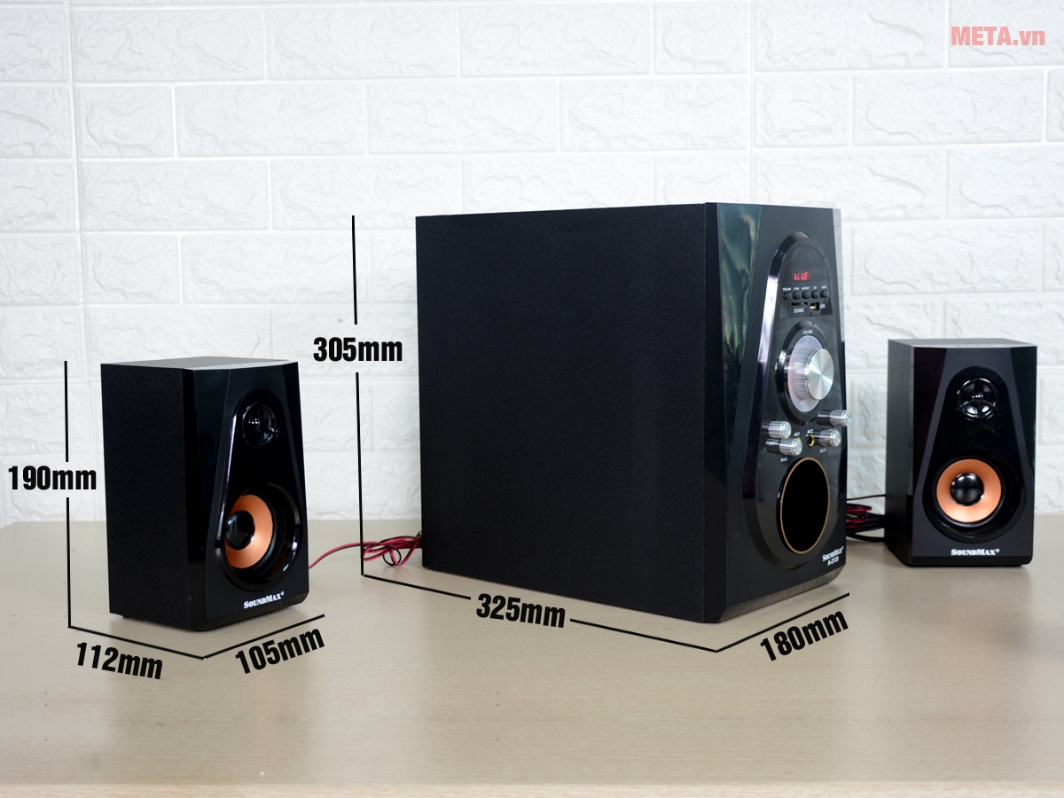 Loa karaoke bluetooth Soundmax A-2120