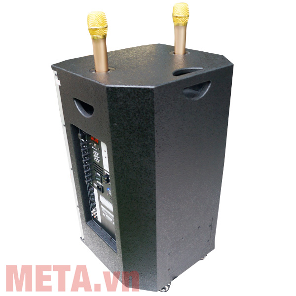 Loa kéo di động thùng gỗ hát karaoke Shupo G410