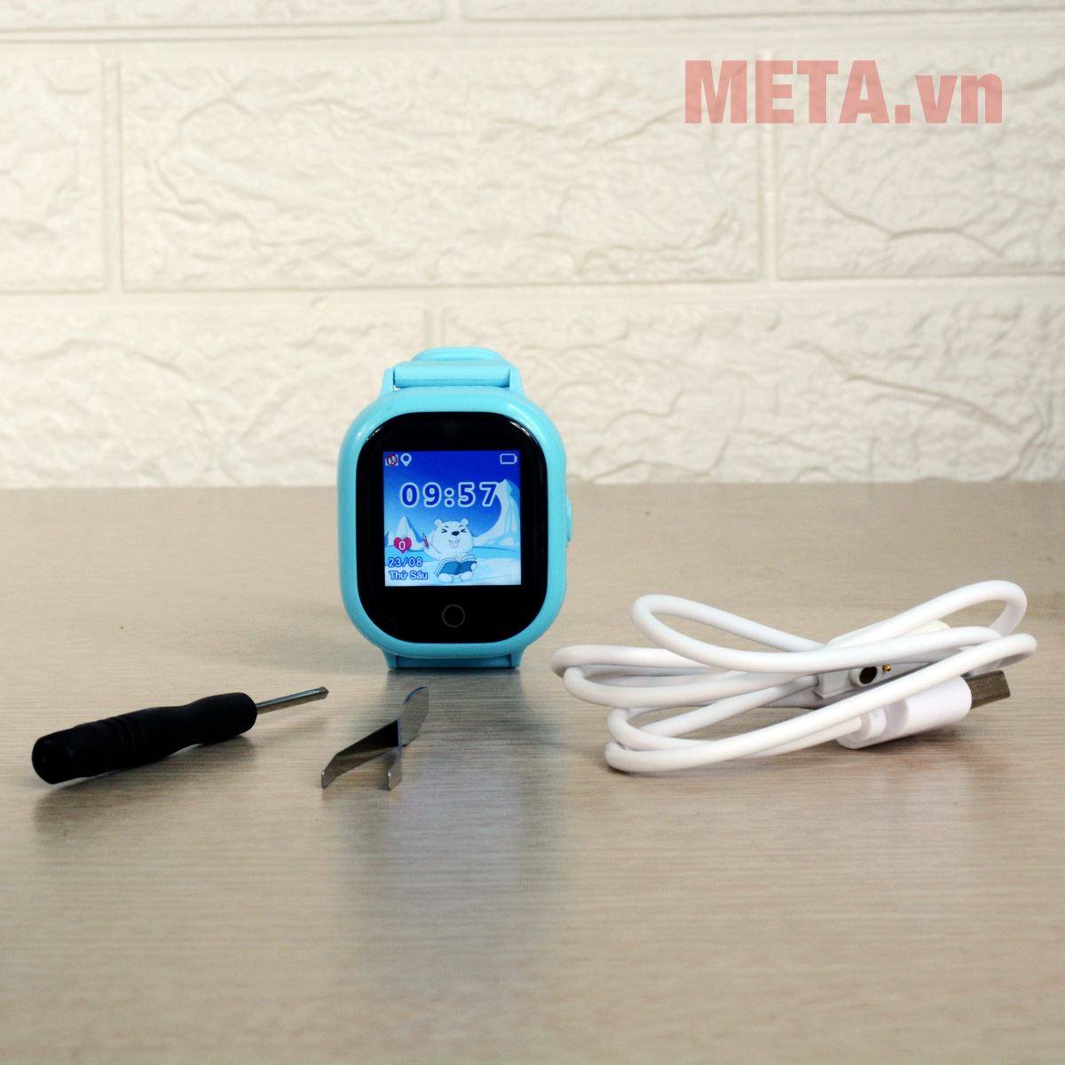 Đồng hồ định vị cho trẻ em Pado PA-02 (GPS, LBS, Camera, chống nước IP67, nghe lén)