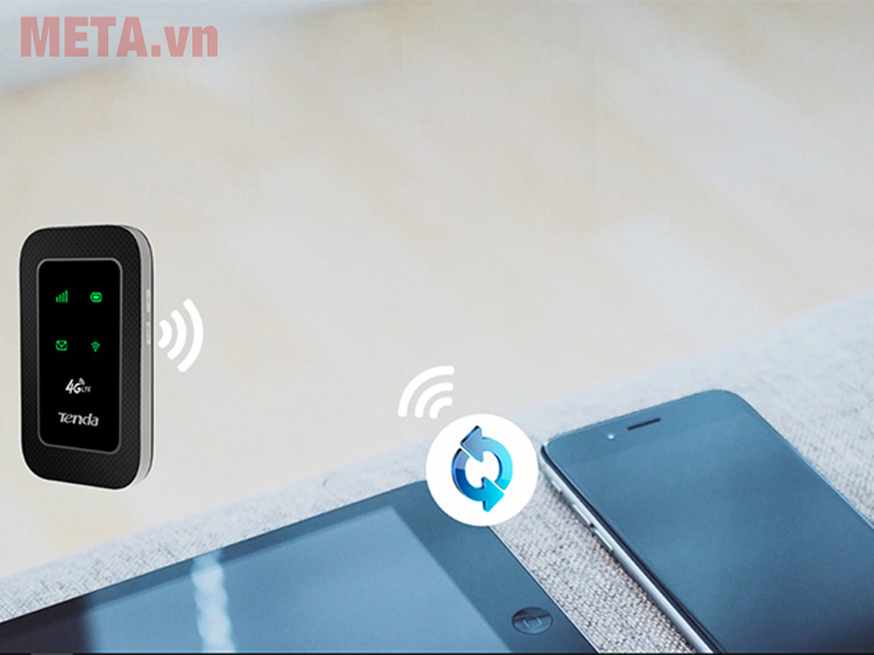 Bộ phát sóng wifi di động dùng Pin tích hợp 3G/4G Tenda 4G180