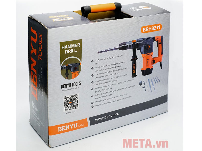 Máy khoan búa Benyu BRD3211