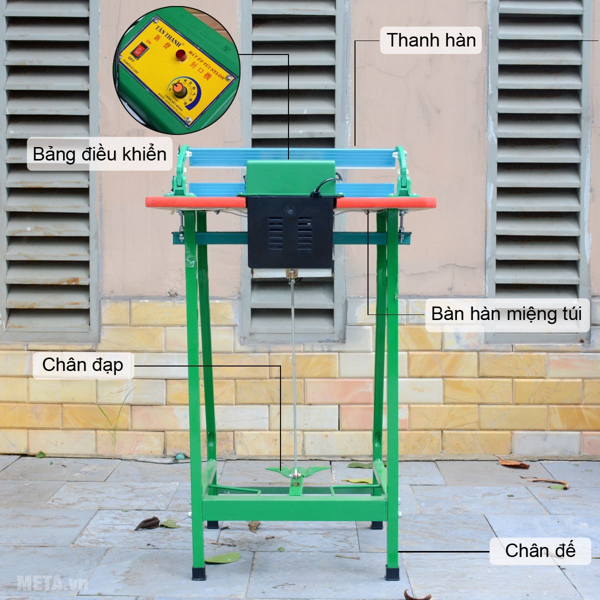 Máy ép túi nylon M2-400