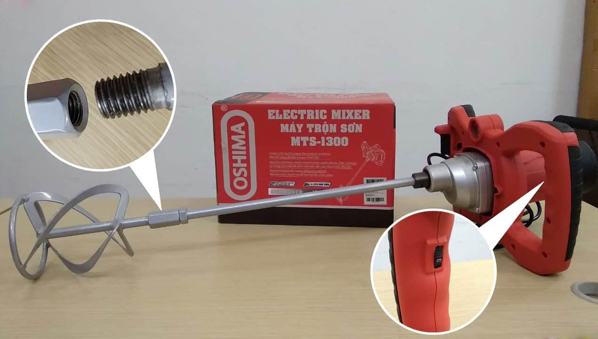 Máy trộn sơn Oshima MTS 1300