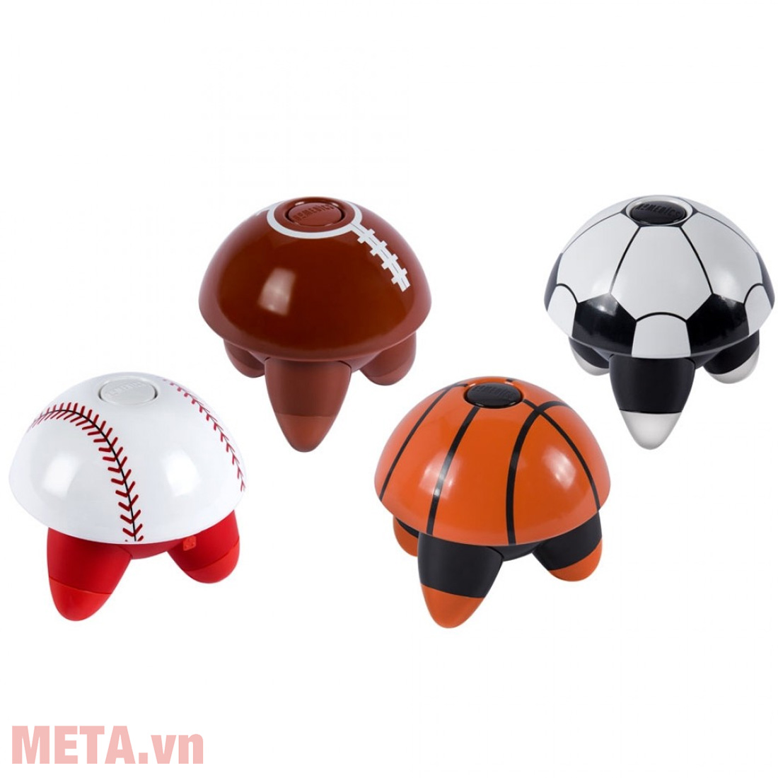 Máy massage cầm tay Play Ball Mini 3 đầu Homedics NOV-101
