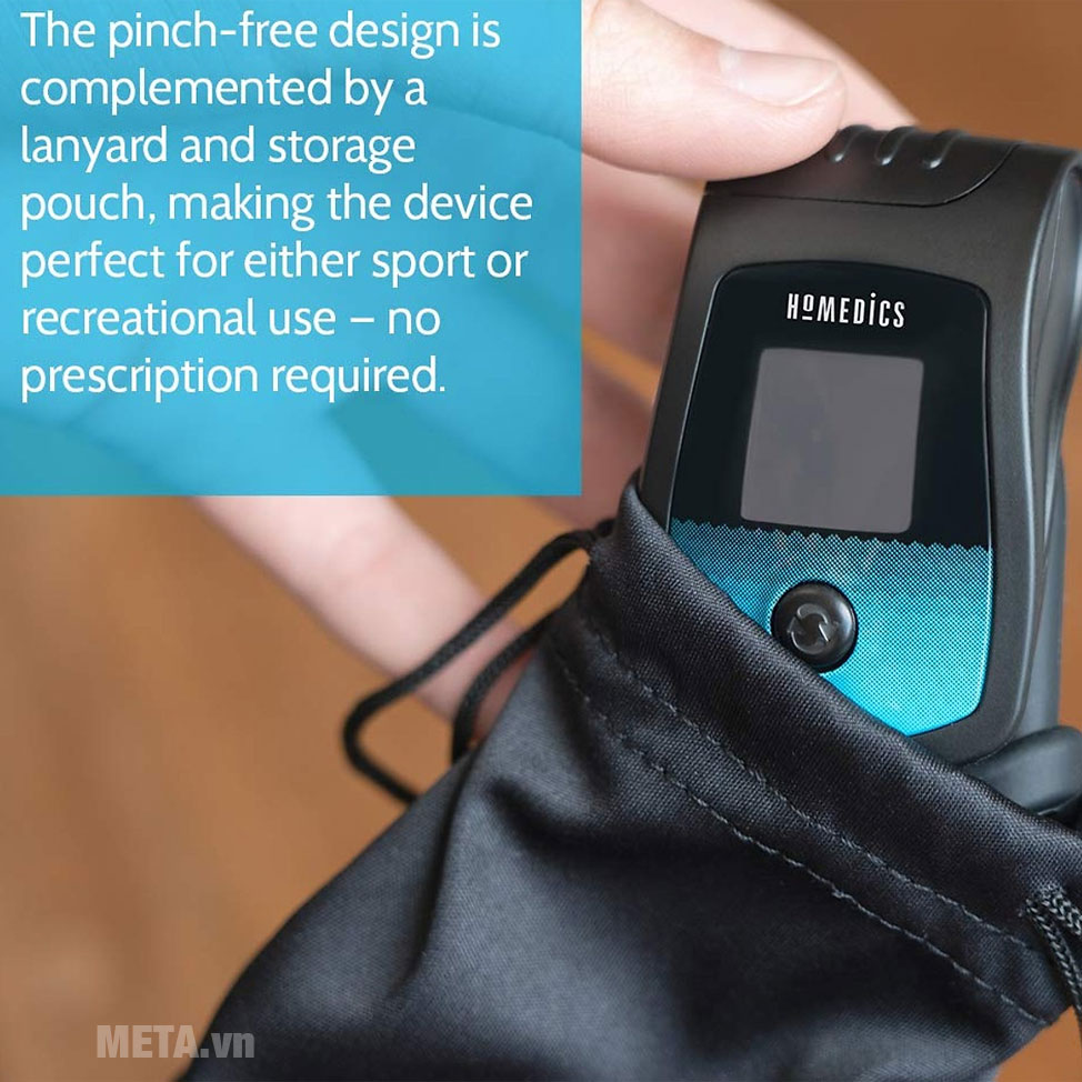 Máy đo nồng độ oxy máu SPO2 và nhịp tim HoMedics PX-130