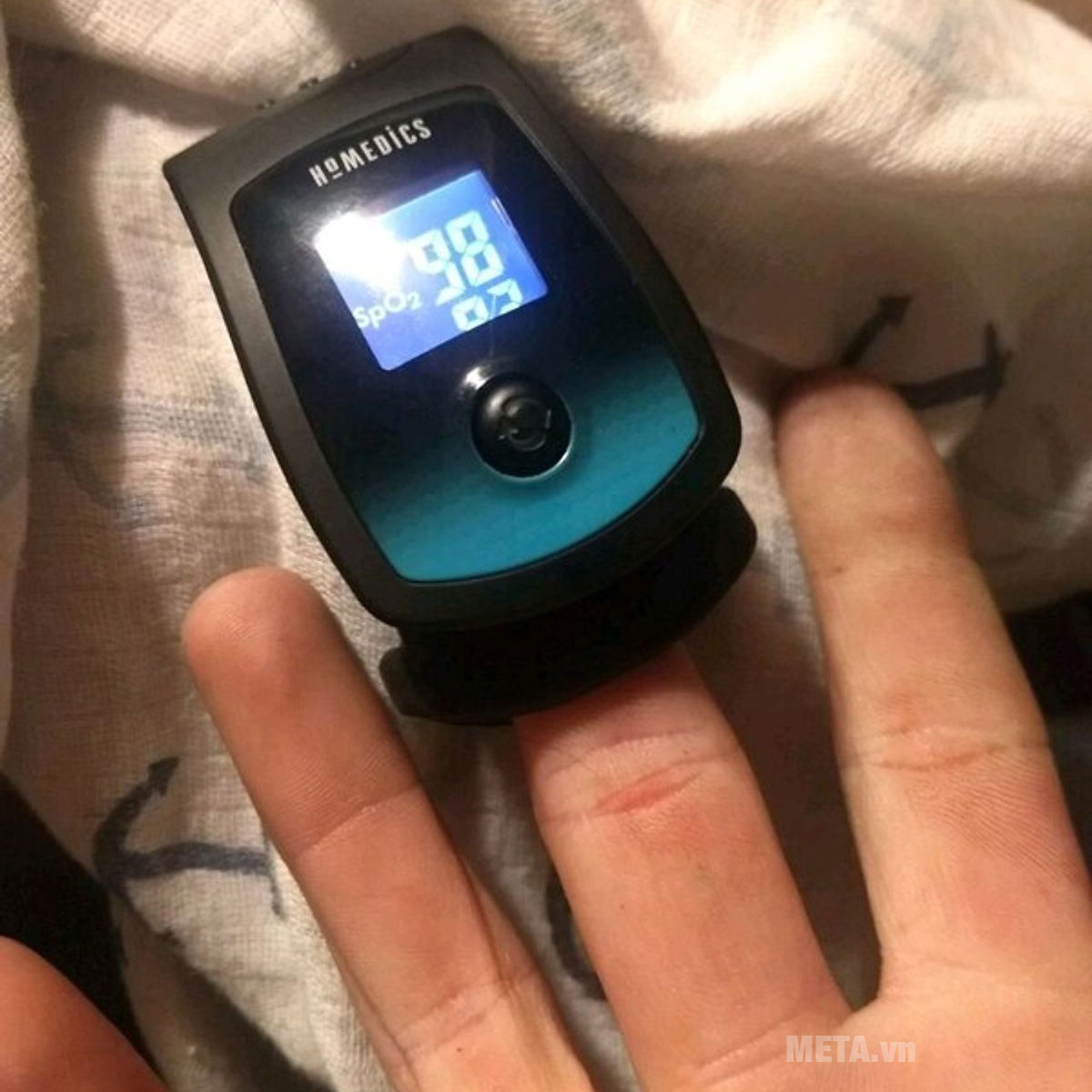 Máy đo nồng độ oxy máu SPO2 và nhịp tim HoMedics PX-130