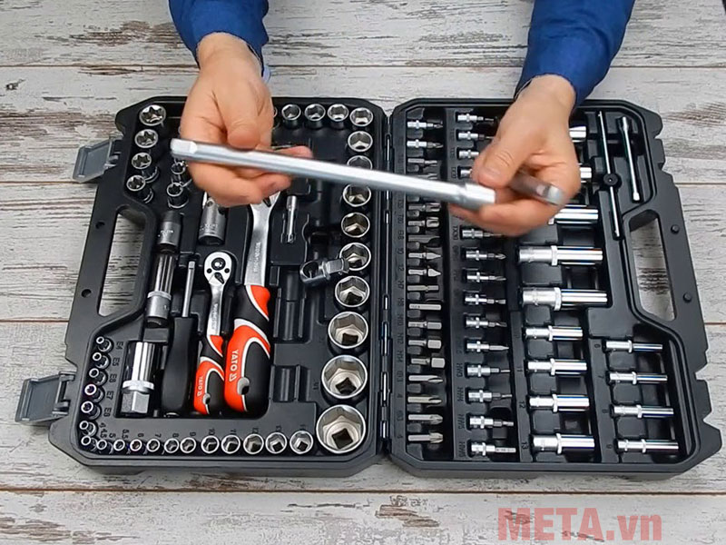 Bộ tuýp cờ lê tay vặn tổng hợp Yato Yt-38791