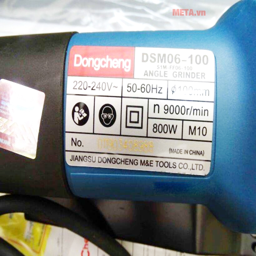 Máy mài góc DongCheng DSM 06-100