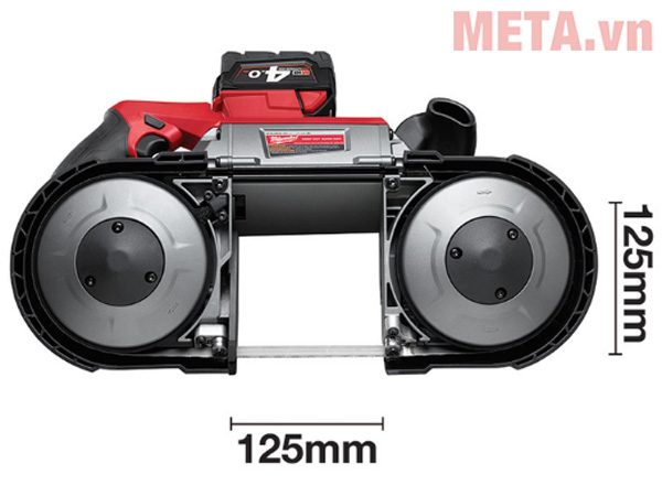 Thân máy cưa vòng Milwaukee M18 CBS125-0 (Không pin và sạc)