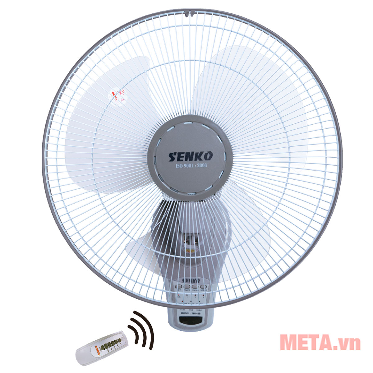Quạt treo tường Senko có remote TR1428