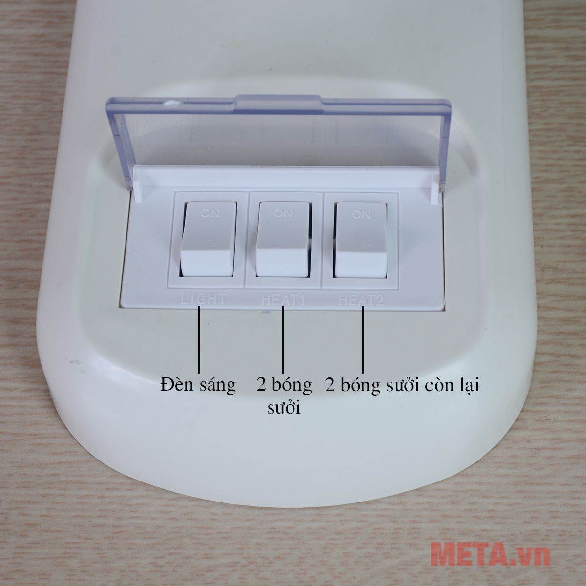 Đèn sưởi nhà tắm Kottmann 4 bóng K4B-G