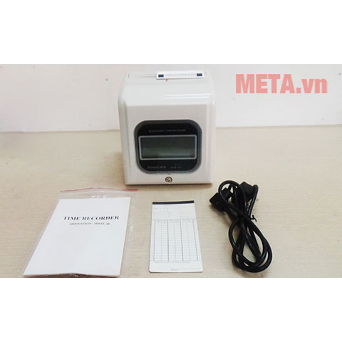 Máy chấm công thẻ giấy Ronald Jack 990N