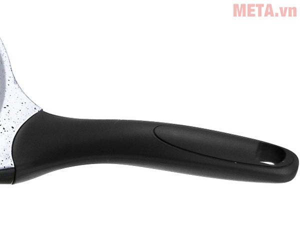 Chảo từ men Đức Rapido RP24-RD đáy chấm 24cm