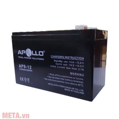 Ắc quy Apollo 12V 9Ah AP9-12