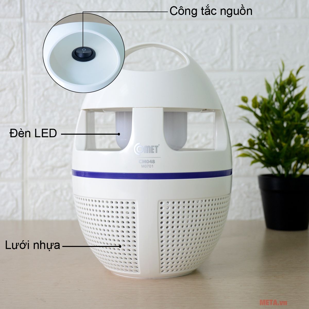 Đèn diệt muỗi đa năng CM048