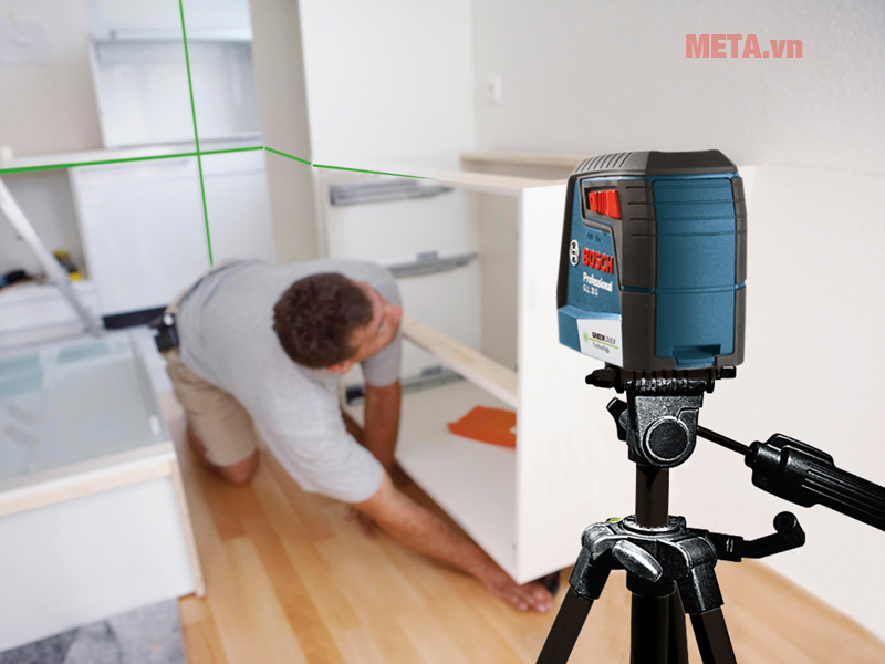 Máy cân mực laser Bosch GLL 30 G tia xanh - 0601063V80