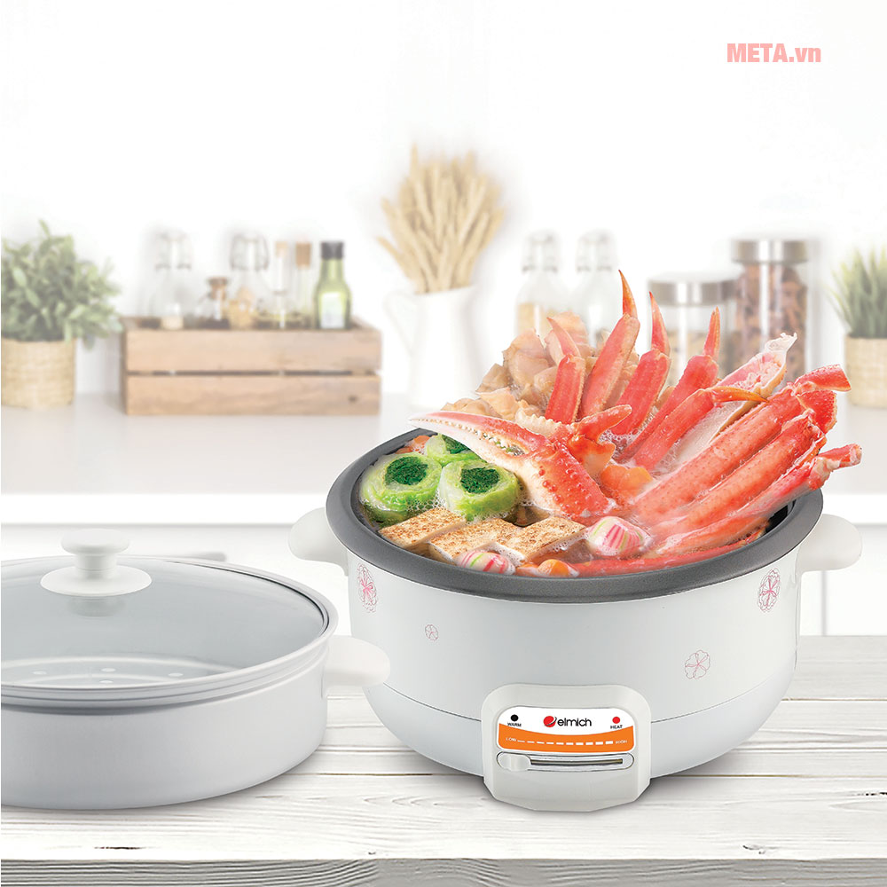 Nồi lẩu hấp đa năng Elmich EL-3566