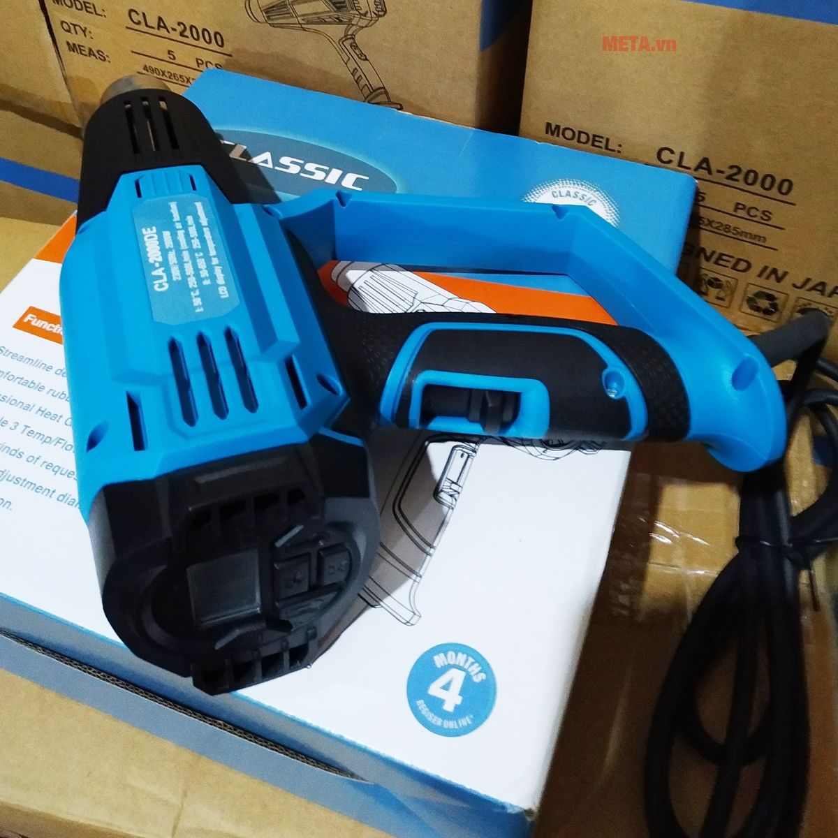 Máy thổi hơi nóng Classic CLA 2000E