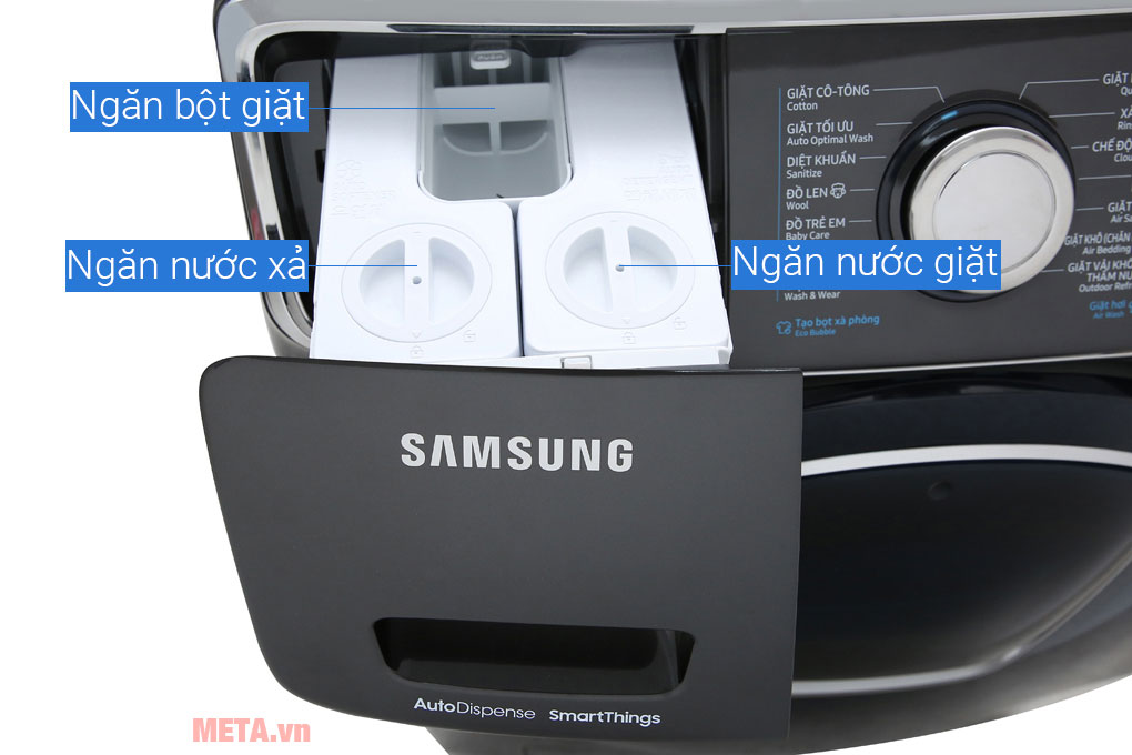 Máy giặt sấy Samsung inverter WD19N8750KV/SV (19kg)