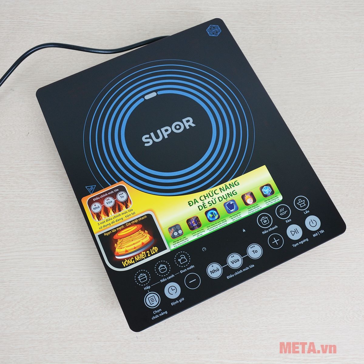 Bếp từ cảm ứng Supor C21-SDHCB36VN (không kèm nồi)