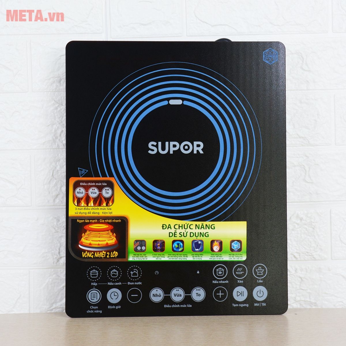 Bếp từ cảm ứng Supor C21-SDHCB36VN (không kèm nồi)