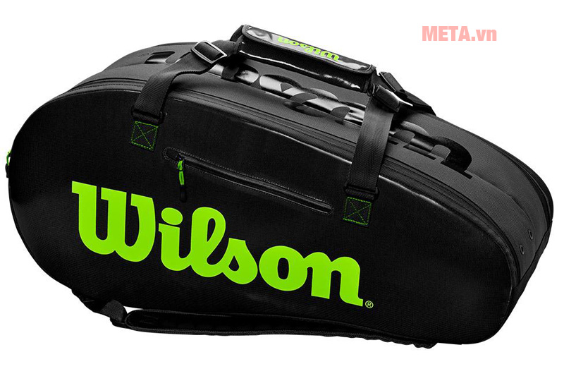 Túi tennis Wilson Super Tour 2 Comp Black WR8004201001