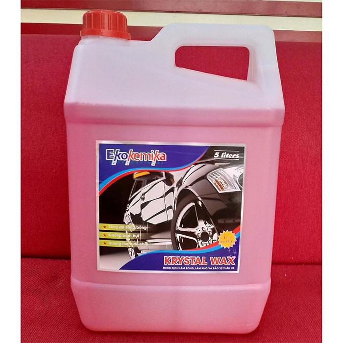 Nước phủ bóng siêu đậm đặc Ekokemika Krystal Wax