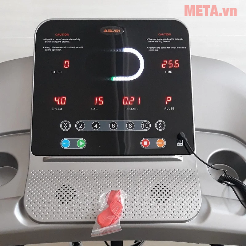 Máy chạy bộ điện đa năng Aguri AGT-106LE