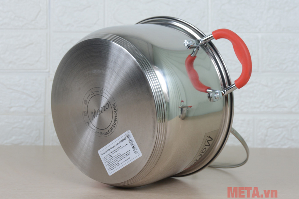 Bộ nồi inox 5 đáy Sunhouse Mama SHG2503MSD