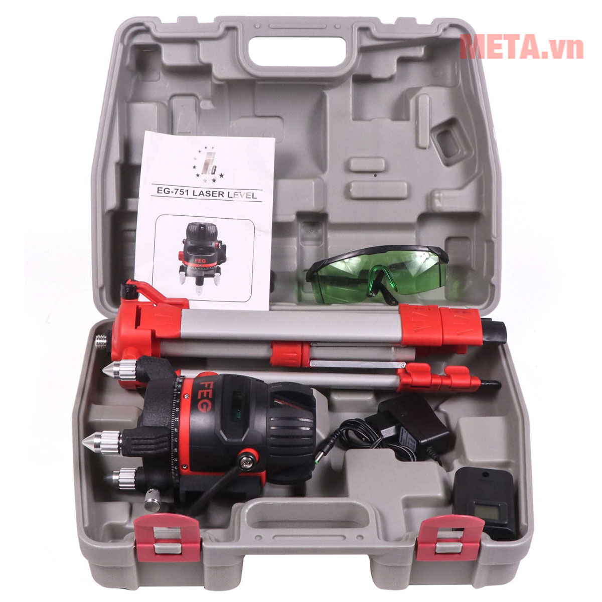 Máy cân mực 5 tia laser xanh FEG EG-751