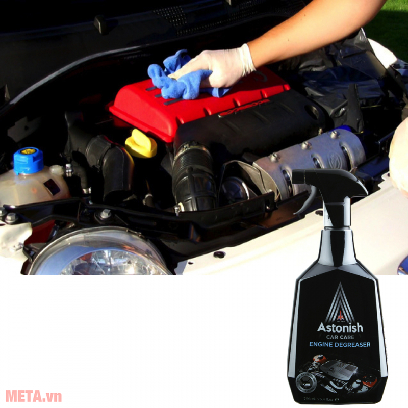 Tẩy dầu nhớt và làm sạch động cơ ô tô Astonish C1606-750ml