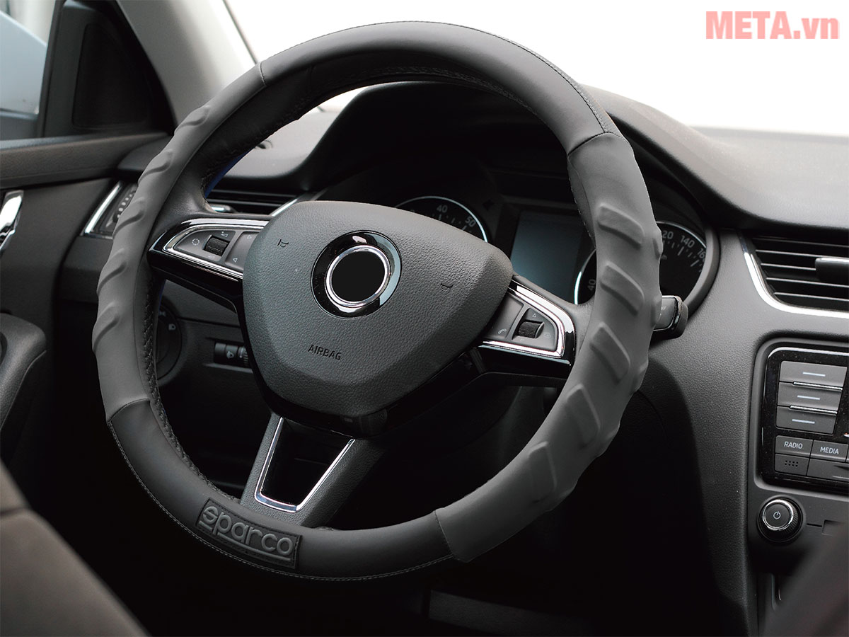 Bọc vô lăng chính hãng Sparco 1117GR