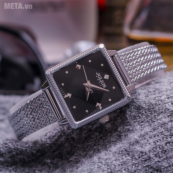 Đồng hồ nữ Julius JA-1220 dây thép