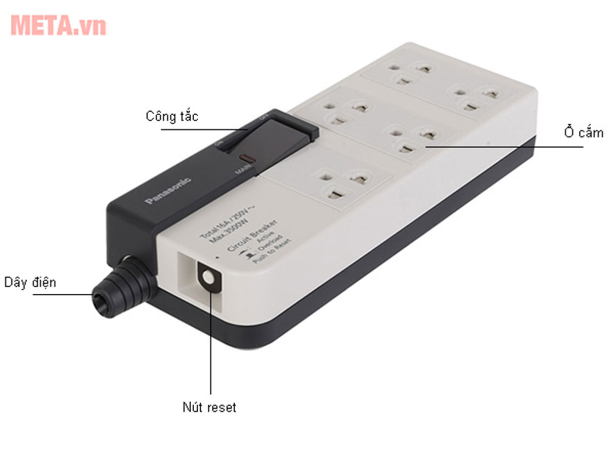 Ổ cắm có dây Panasonic WCHG28352 (3m)