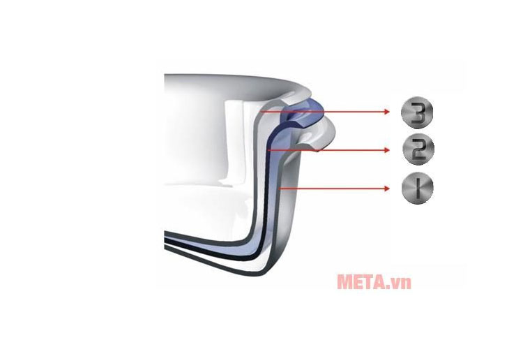 Nồi áp suất từ inox PoongNyun VBVPC-08 - 4.5 lít