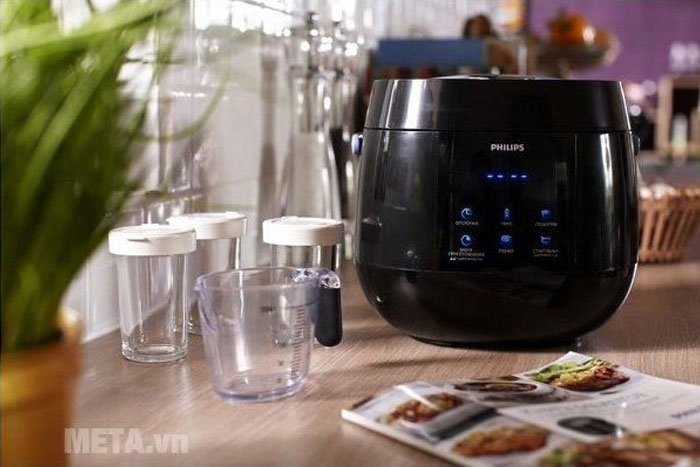 Nồi cơm điện tử Philips HD3060 (0,6 lít)