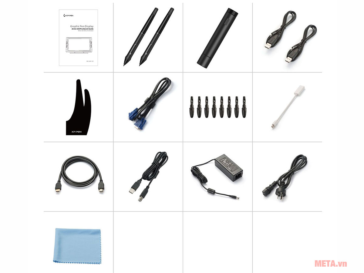 Bảng vẽ màn hình XP-Pen Artist 22E Pro 21.5 inch full hd 16.7 triệu màu