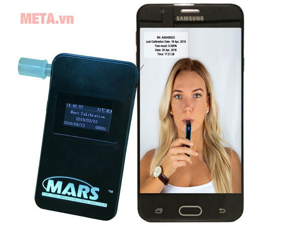 Máy đo nồng độ cồn Alcovisor Mars TM