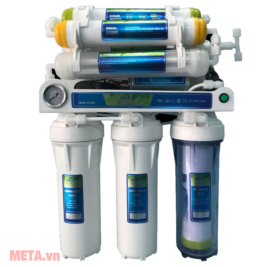 Máy lọc nước Fiano Nano Silver 8 cấp lọc ECO4.0NANO8