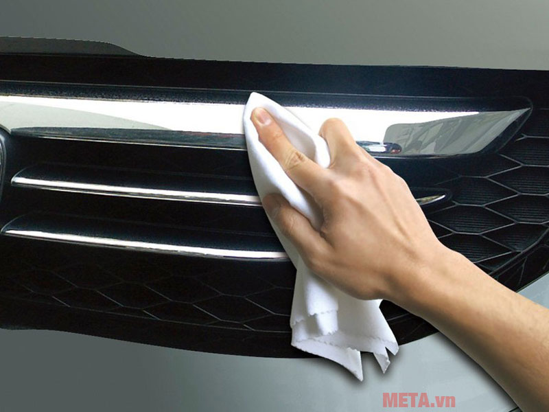 Dung dịch tẩy ố mờ chi tiết mạ Crôm, inox ô tô Chrome Cleaner - Soft99