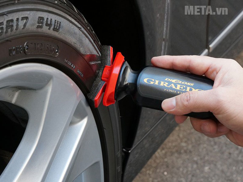 Phủ nano, phủ bóng và đen lốp xe ô tô Digloss Gira Edge - Soft99 (bóng vỏ)