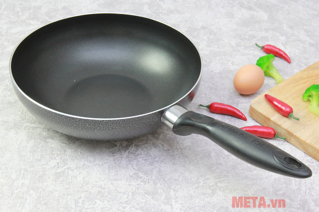 Chảo sâu chống dính Sunhouse SHS28 (28cm)