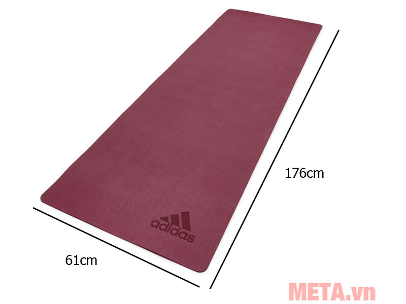 Thảm yoga Adidas ADYG-10300MR tím mận