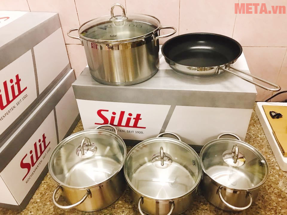 Bộ nồi Silit Diamant 5 món