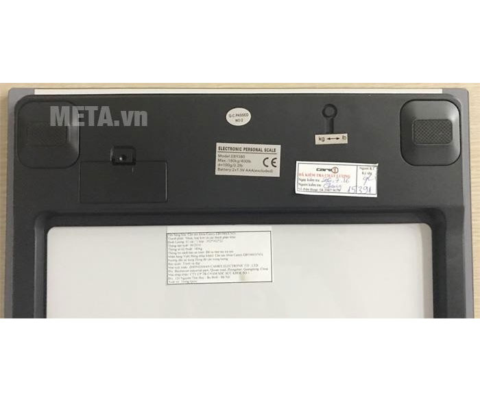 Cân sức khỏe điện tử mặt kính Camry EB9380-S743