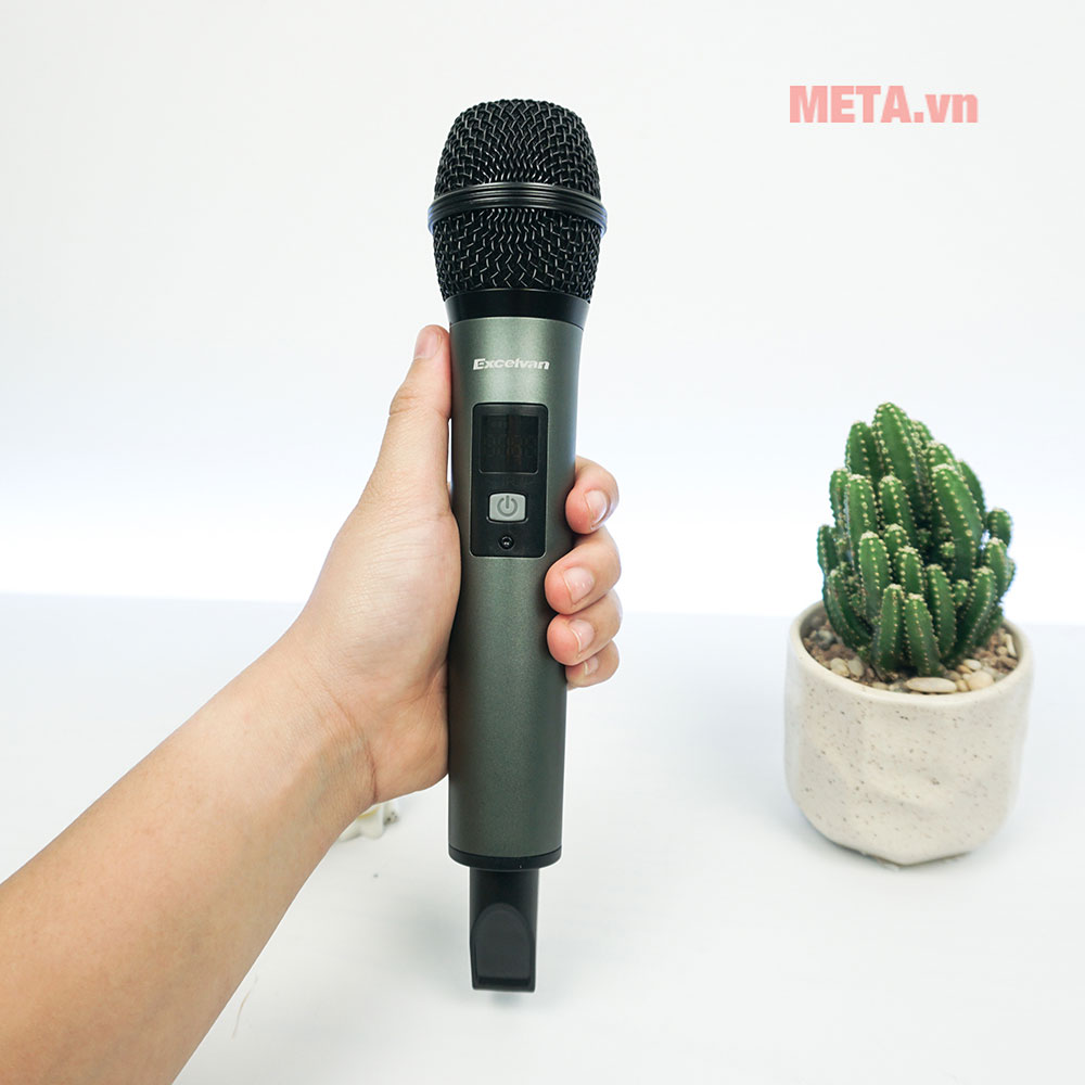 Micro Karaoke không dây Excelvan K18V (01 mic, VHF) - META.vn